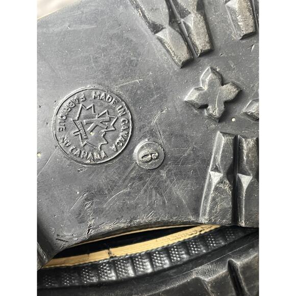 Vintage SOREL Womans 6 RAM Waterproof Snow Boots Shearling WOOL Lining Brown Tan - Picture 6 of 6